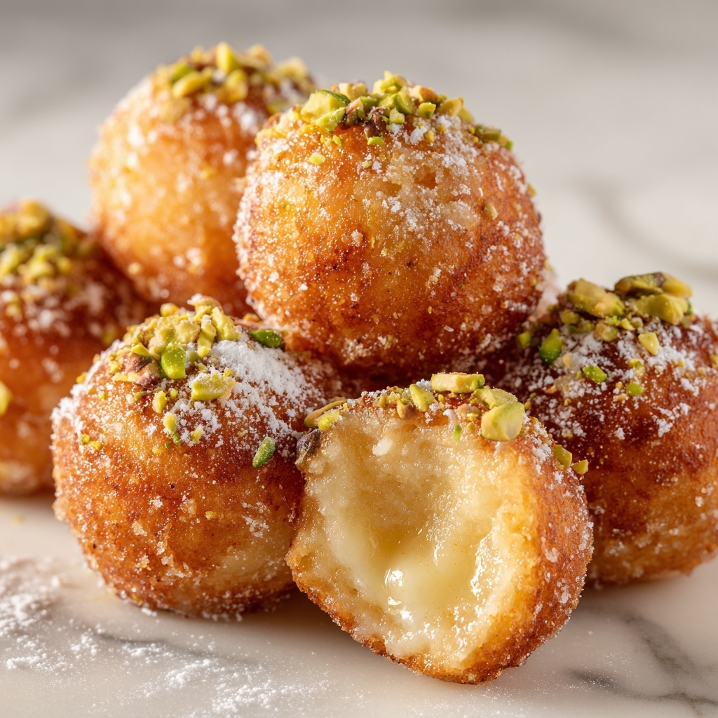 Ricotta Pistachio Honey Bites Recipe - Recipe Image