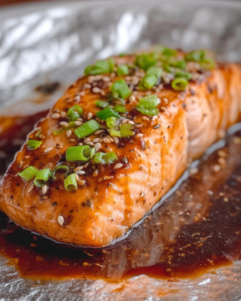 Asian Salmon in Foil Recipe