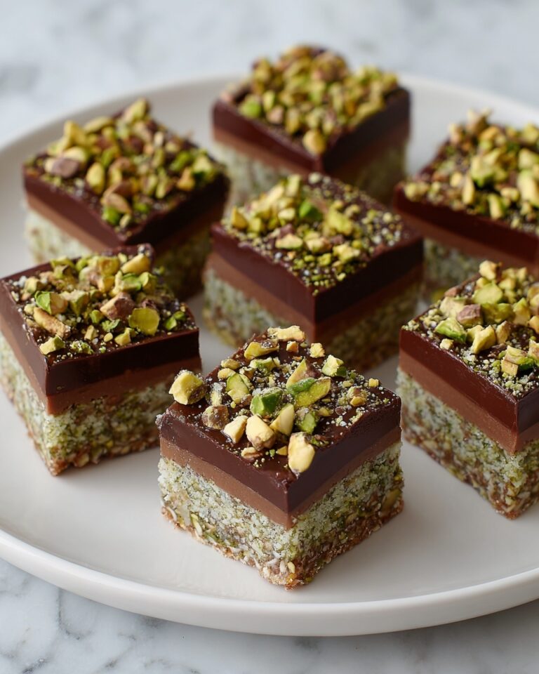Pistachio Kunafa Brownie Recipe