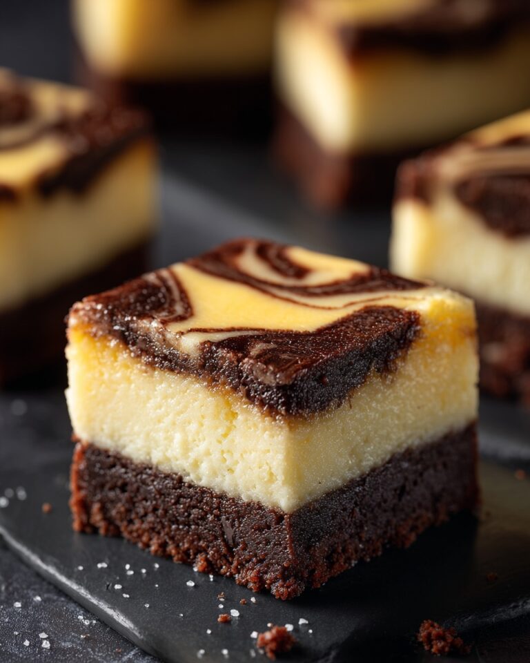 Halloween Cream Cheese Swirl Brownies Recipe