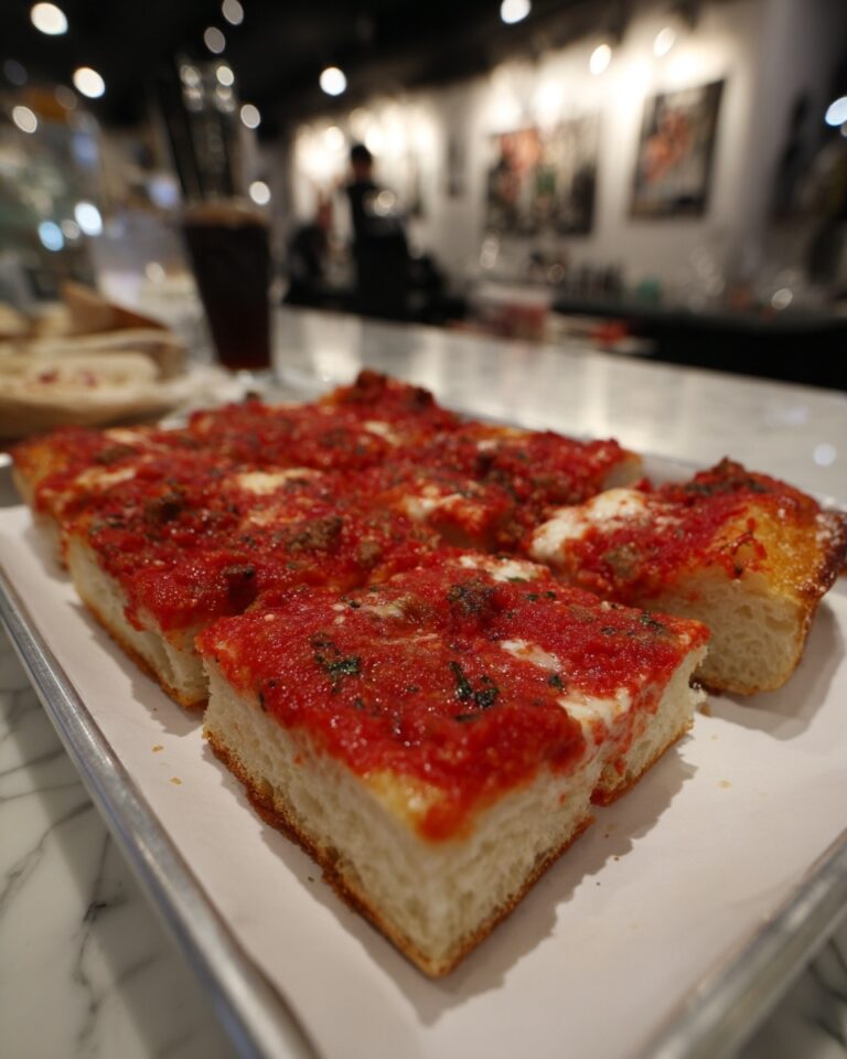 School Cafeteria-Style Pizza Recipe