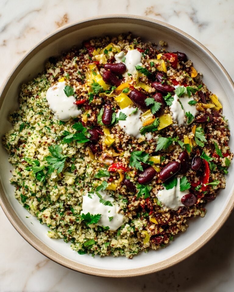 Mediterranean Crispy Rice Salad Recipe