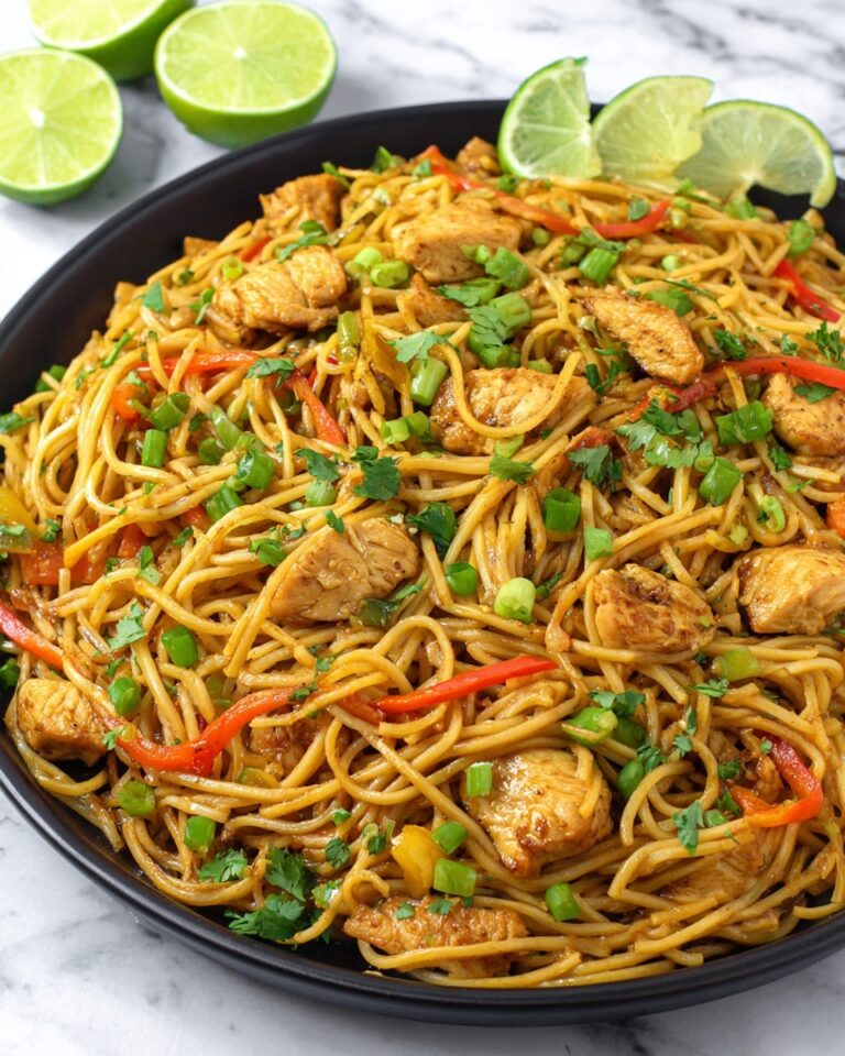 Chili Garlic Chicken Stir-Fry with Asian Noodles Recipe