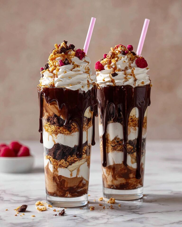 Banana Split Milkshakes Recipe