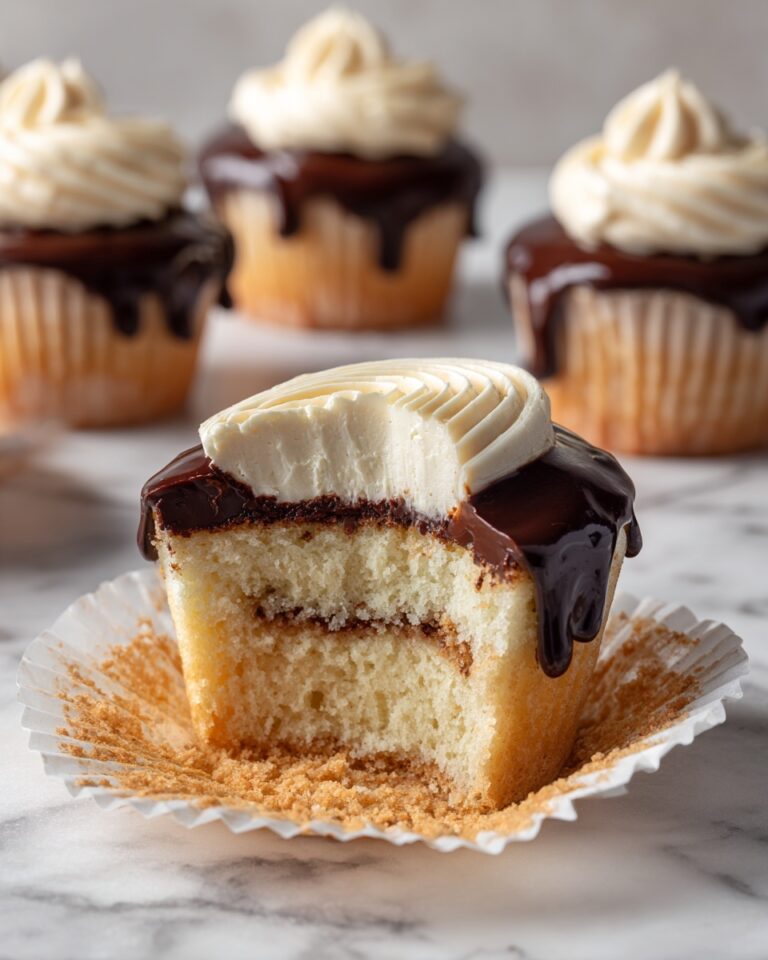 Daddy’s Boston Cream Cupcakes Recipe