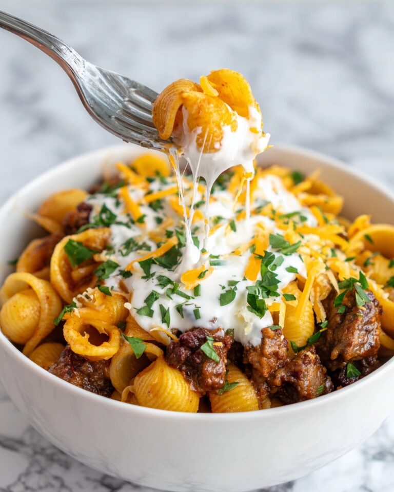 Cheesy Taco Cream Cheese Pasta Recipe