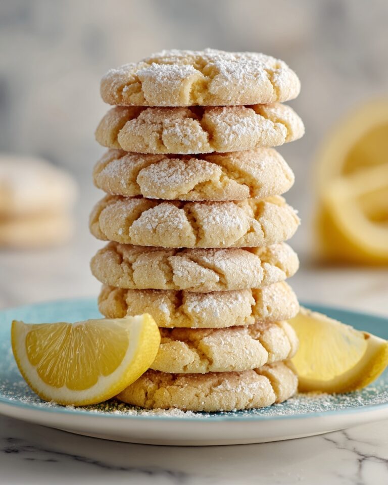 Gluten-Free Almond Flour Lemon Cookies Recipe