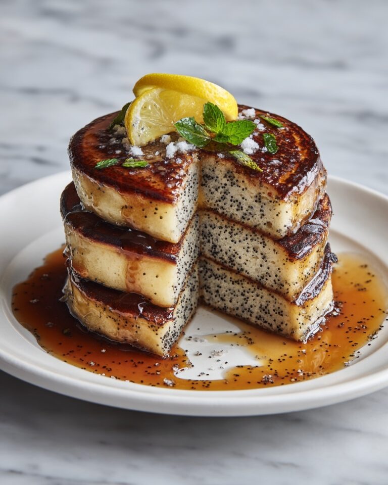 Lemon Poppy Seed Pancakes Recipe
