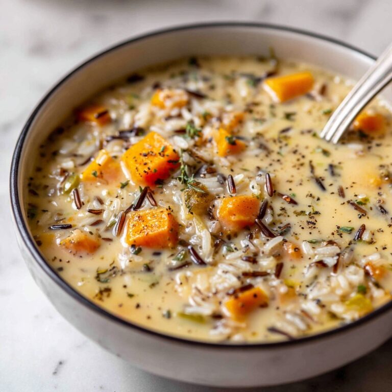 Cozy Autumn Wild Rice Soup Recipe