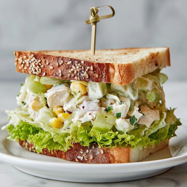 Classic Chicken Salad Sandwiches Recipe