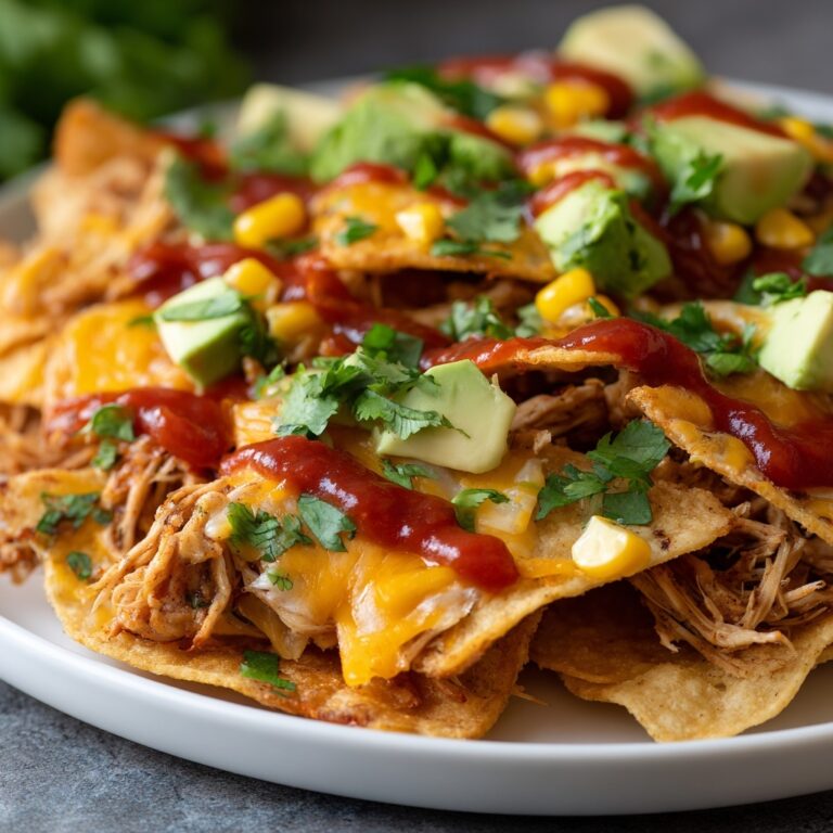 Slow Cooker Asian Pulled Chicken Nachos Recipe