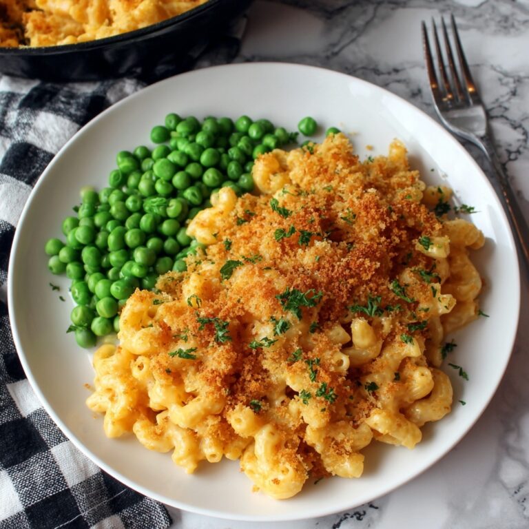 Parmesan Garlic Chicken Mac and Cheese Recipe