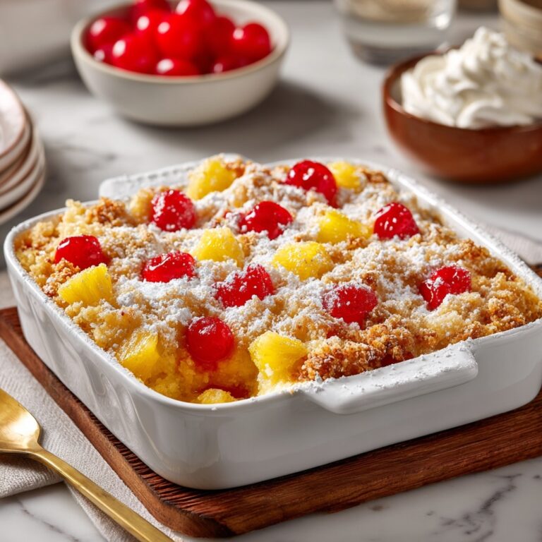 Cherry Pineapple Dump Cake Recipe