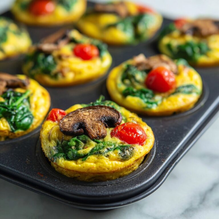 Spinach Quiche Muffins Recipe