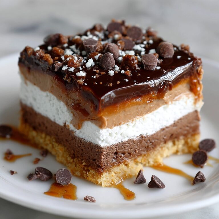 Chocolate Peanut Butter Lasagna Recipe