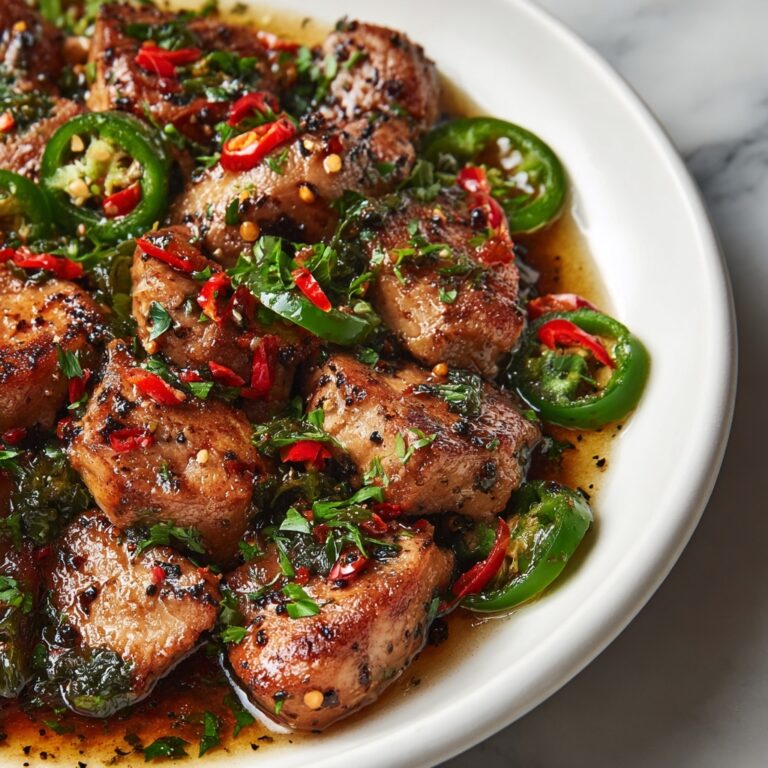 Jalapeno Chicken with Creamy Cheddar and Monterey Jack Sauce Recipe