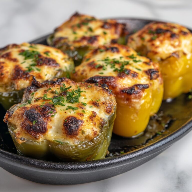 Buffalo Chicken Stuffed Peppers Recipe