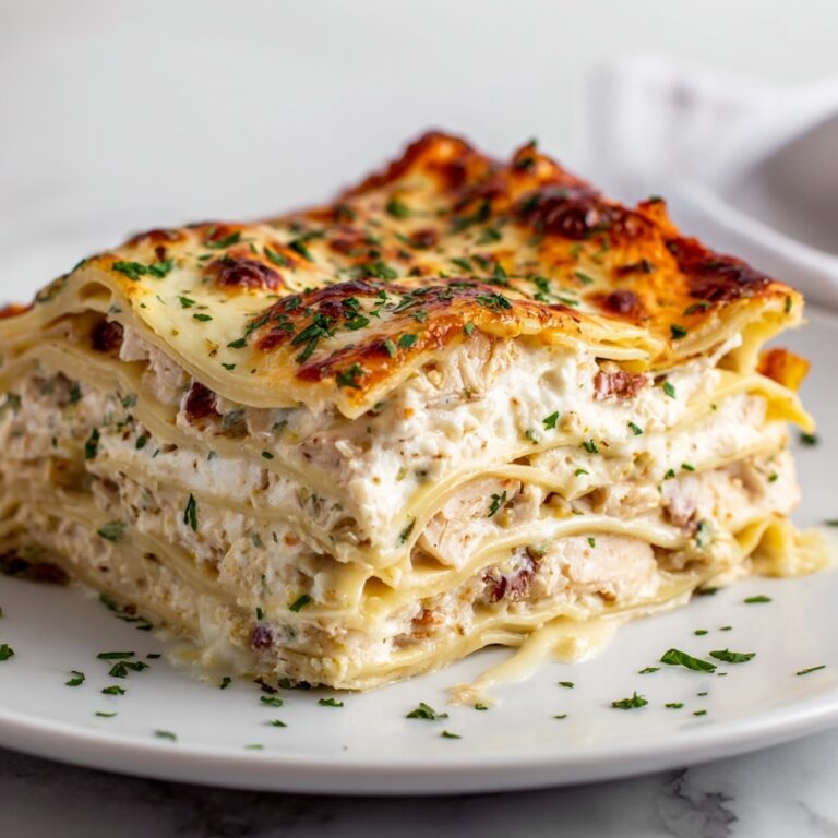 Garlic Butter Shrimp Scampi Lasagna Recipe