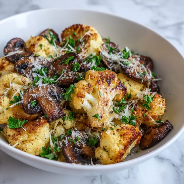 Garlic Cauliflower Mushroom Skillet: Easy One-Pan Recipe