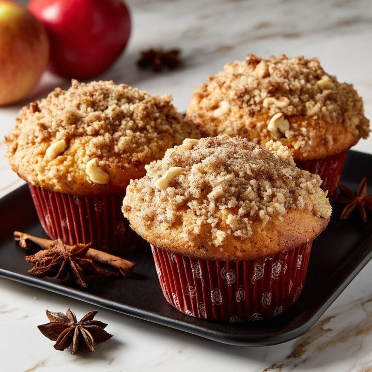 Apple Pumpkin Streusel Muffins Recipe