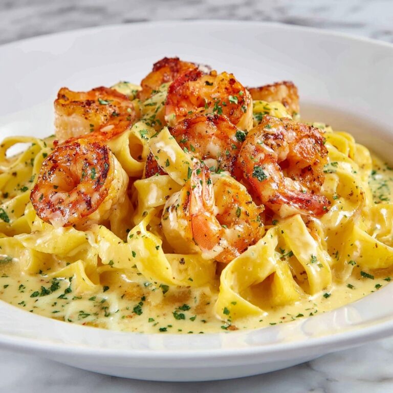 Creamy Tuscan Shrimp Linguine Recipe