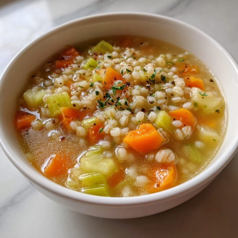 Vegetable Barley Soup Recipe