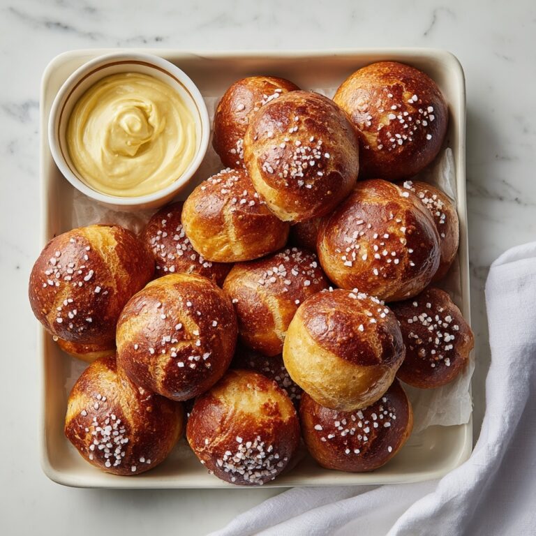 Two Ingredient Dough Pretzel Bites Recipe