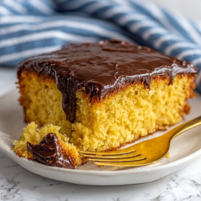 Boston Cream Poke Cake Recipe