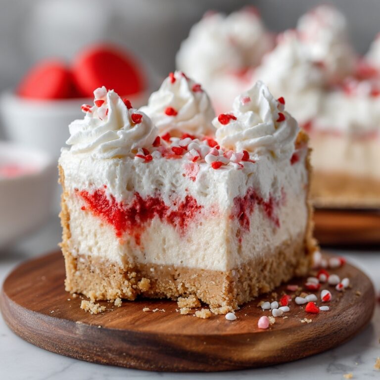No-Bake Candy Cane Pie Recipe