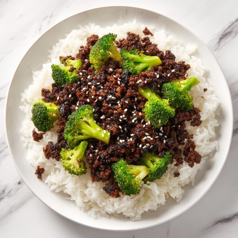 Honey Garlic Ground Beef and Broccoli Stir-Fry Recipe