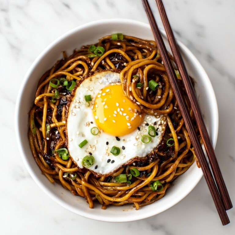 Kimchi Udon with Scallions Recipe