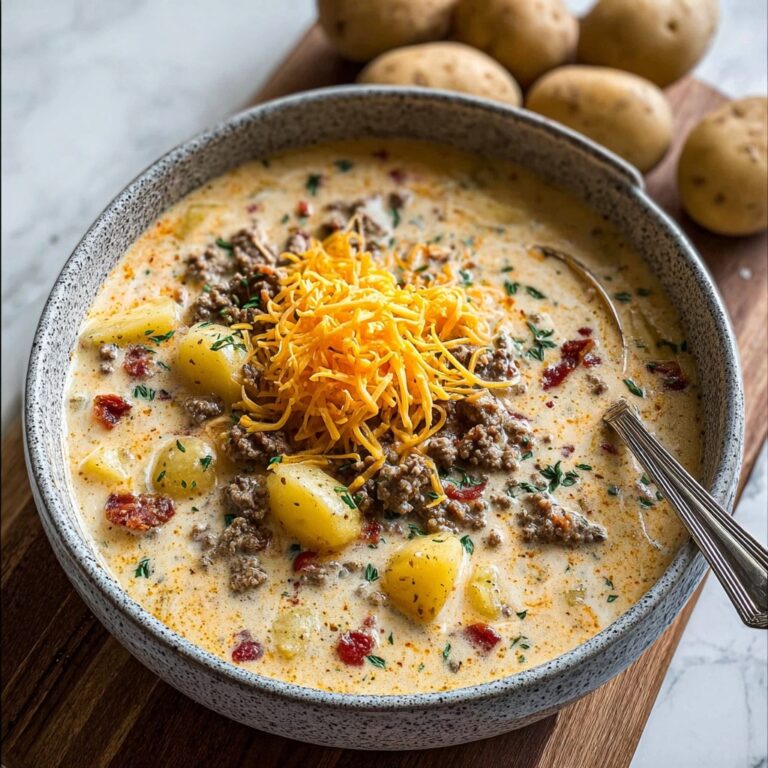 Easy Cheeseburger Soup: The Ultimate Comfort Food Recipe
