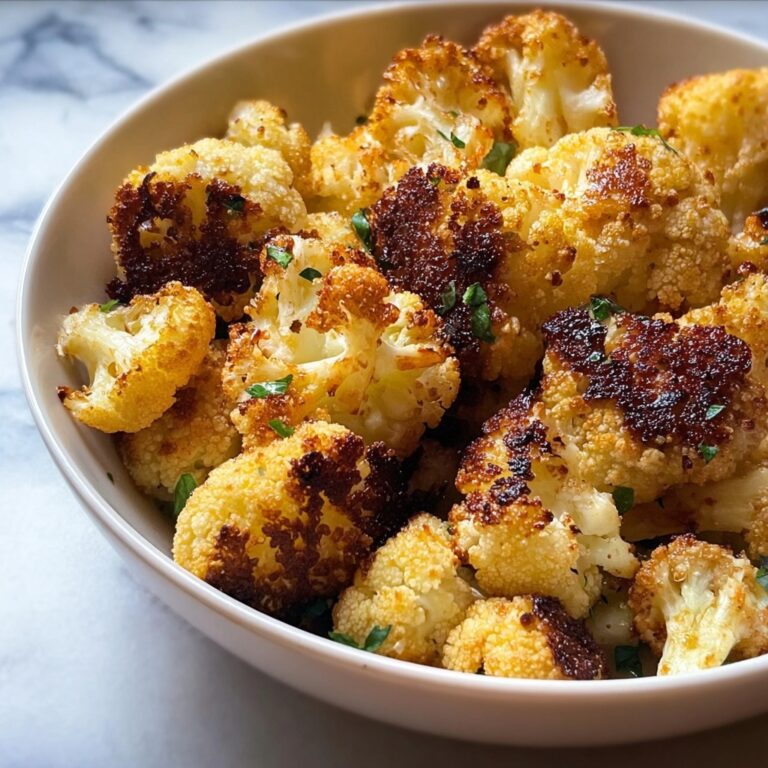 Roasted Parmesan Cauliflower Bites Recipe