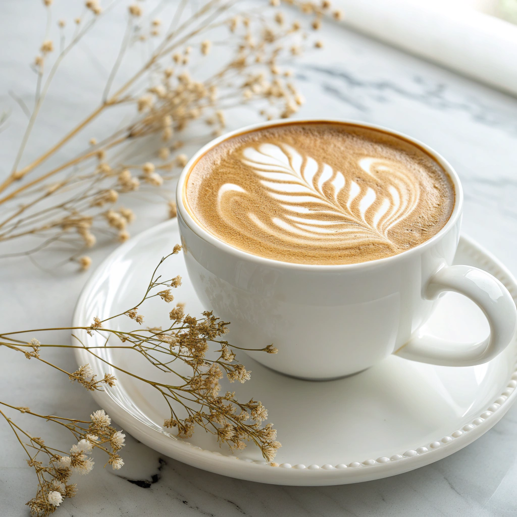 Easy Iced Oat Milk Honey Vanilla Latte Recipe - Recipe Image