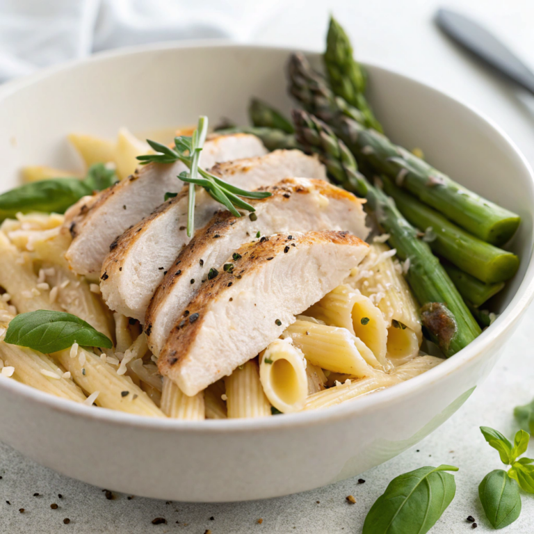 Delicious Chicken and Asparagus Pasta Recipe