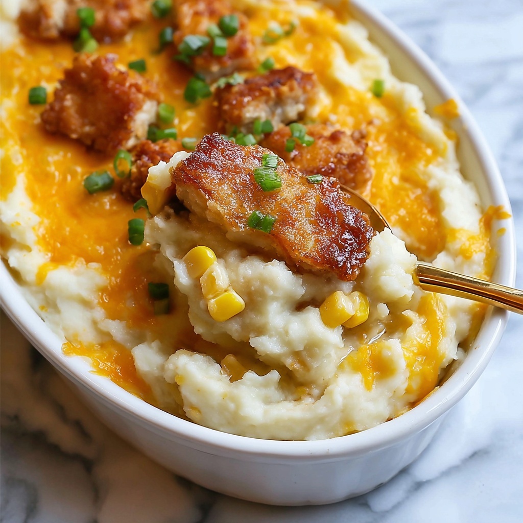 KFC Chicken Bowl Casserole Recipe - Recipe Image