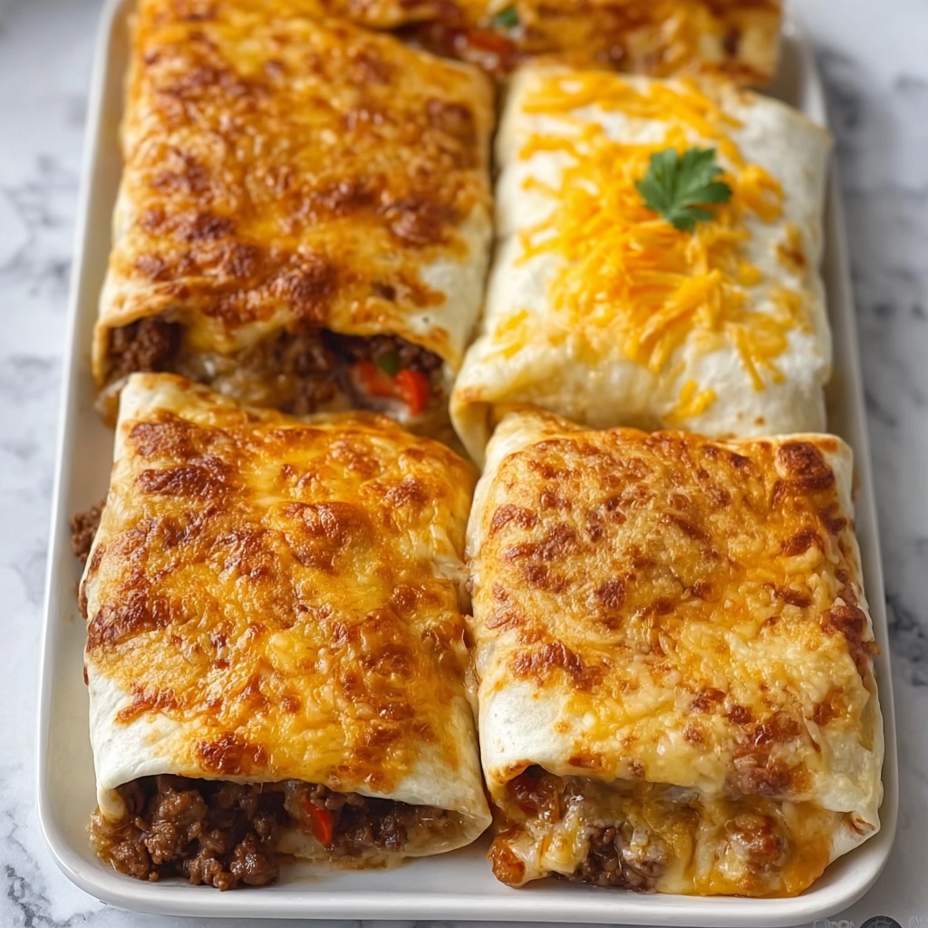 Loaded Cheesy Pocket Tacos Recipe - Recipe Image