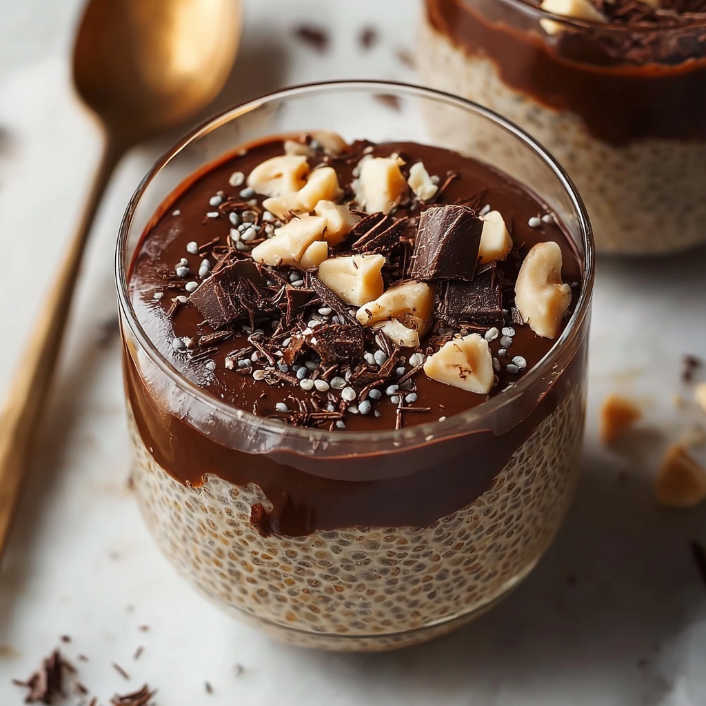 Creamy Peanut Butter Cup Chia Pudding Recipe - Recipe Image