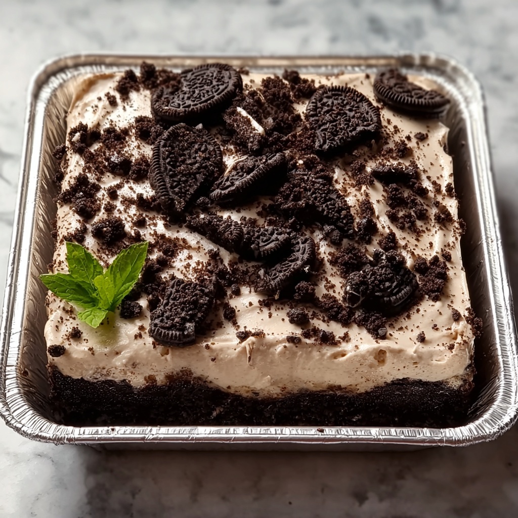 Oreo Mud Pie Recipe - Recipe Image