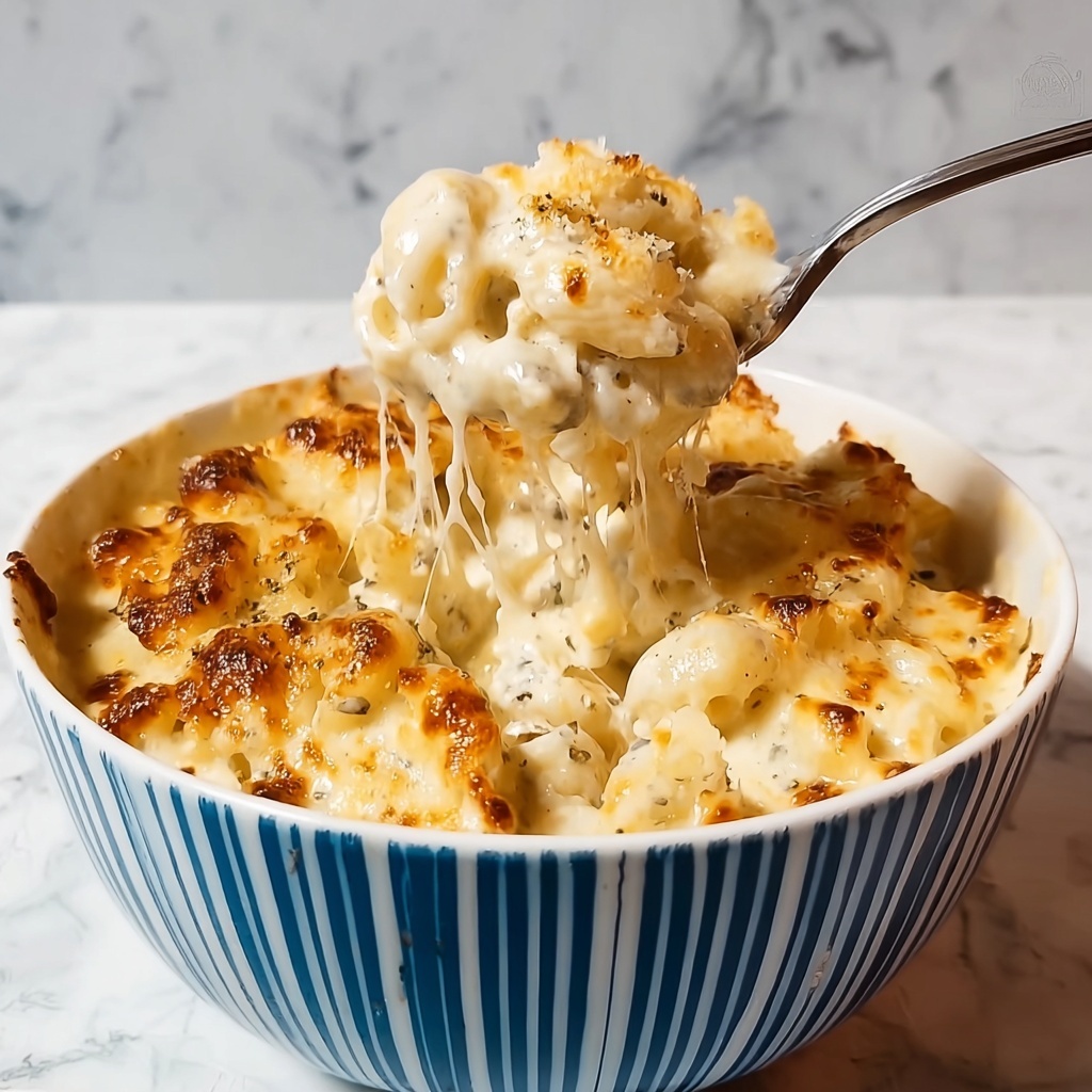 Keto Cauliflower Mac and Cheese Recipe - Recipe Image