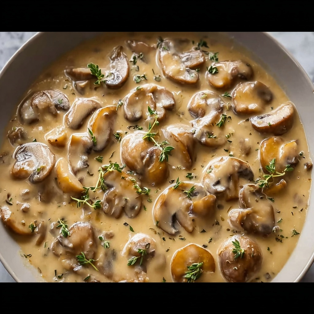 Creamy Mushroom Gravy: The Ultimate Comfort Topping Recipe - Recipe Image
