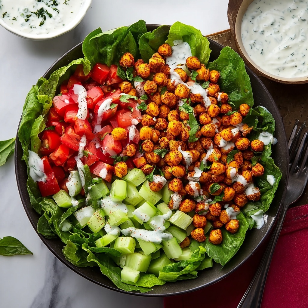 Buffalo Chickpea Salad Recipe - Recipe Image
