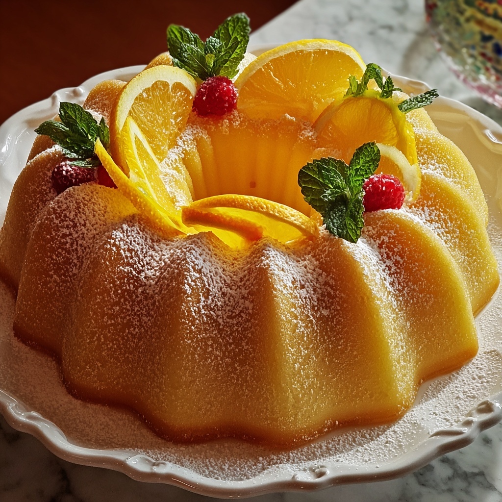 Extreme Lemon Bundt Cake Recipe - Recipe Image