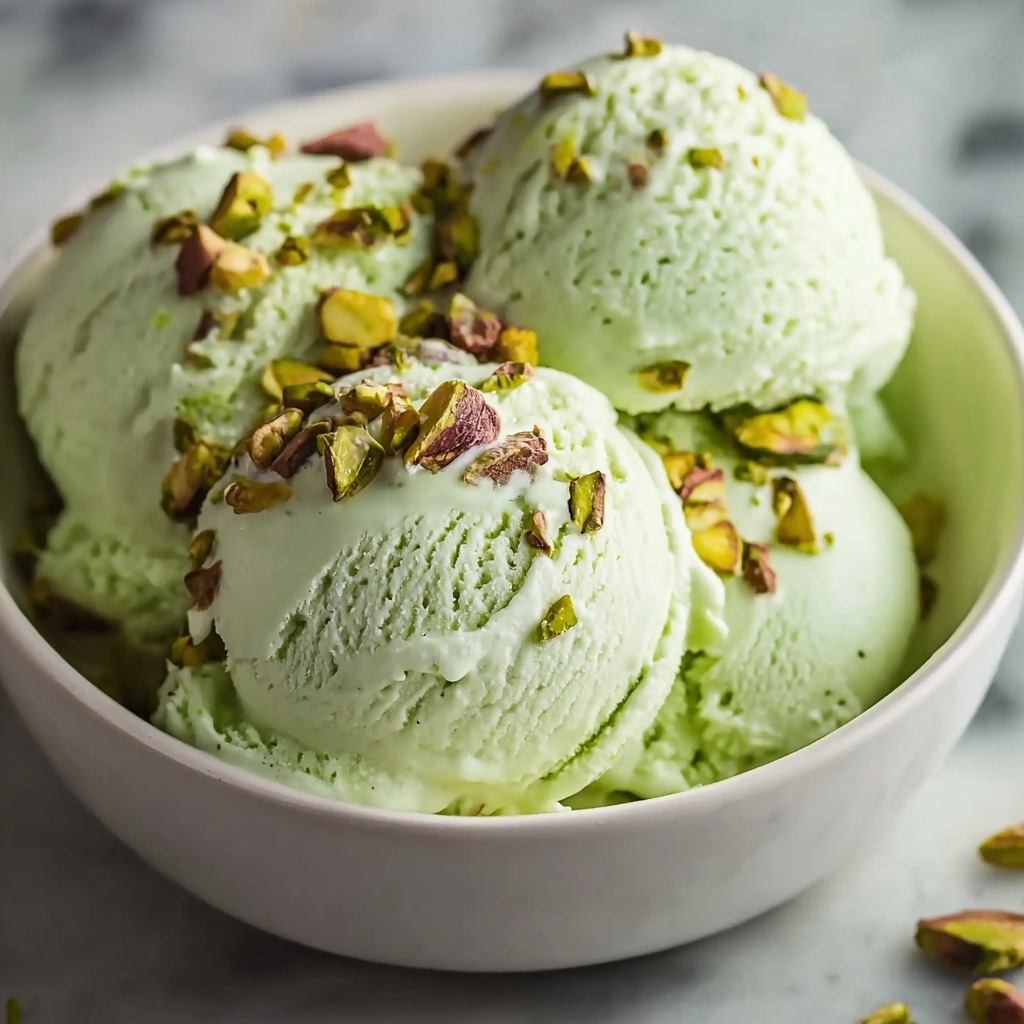 High Protein Pistachio Ice Cream Recipe - Recipe Image