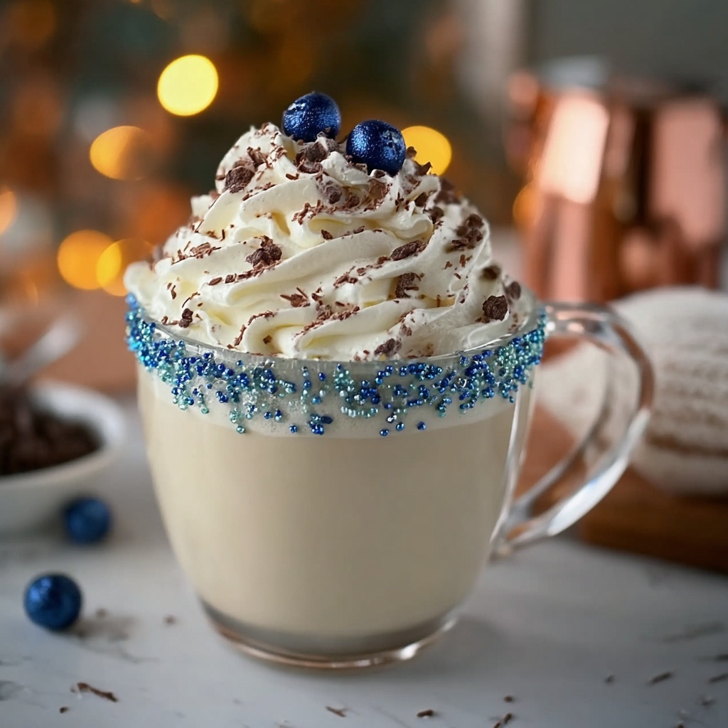 Winter Wonderland White Hot Chocolate Recipe - Recipe Image
