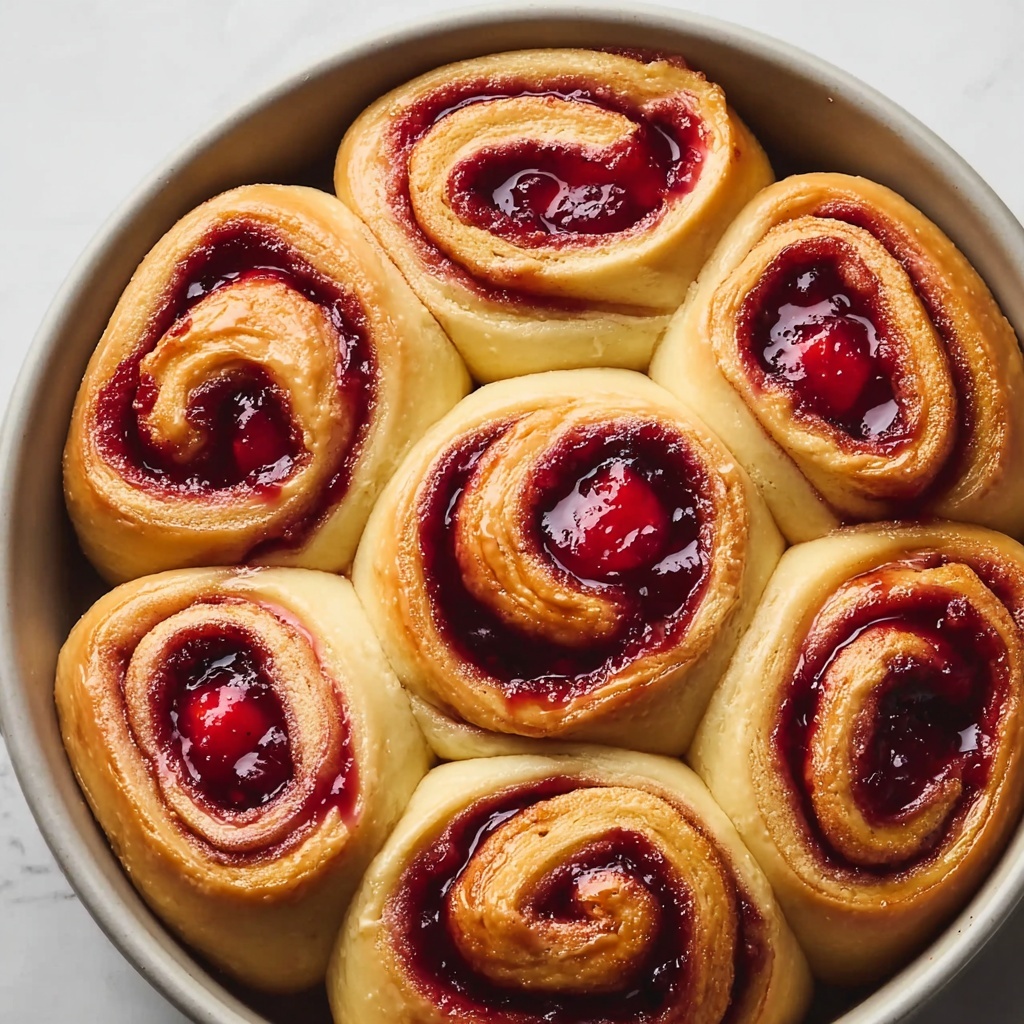 Strawberry Cinnamon Rolls Recipe - Recipe Image