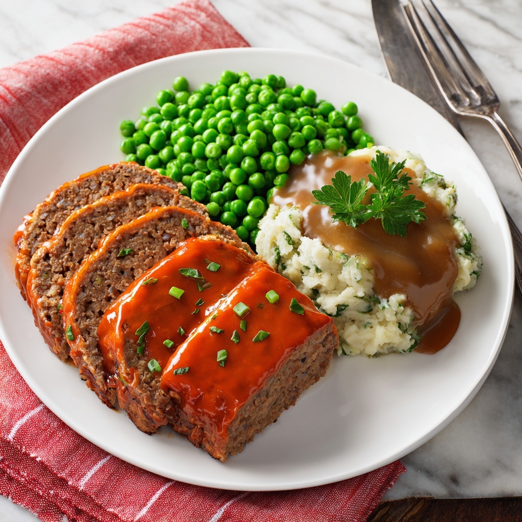 Turkey Meatloaf with Mashed Sweet Potatoes Recipe - Recipe Image