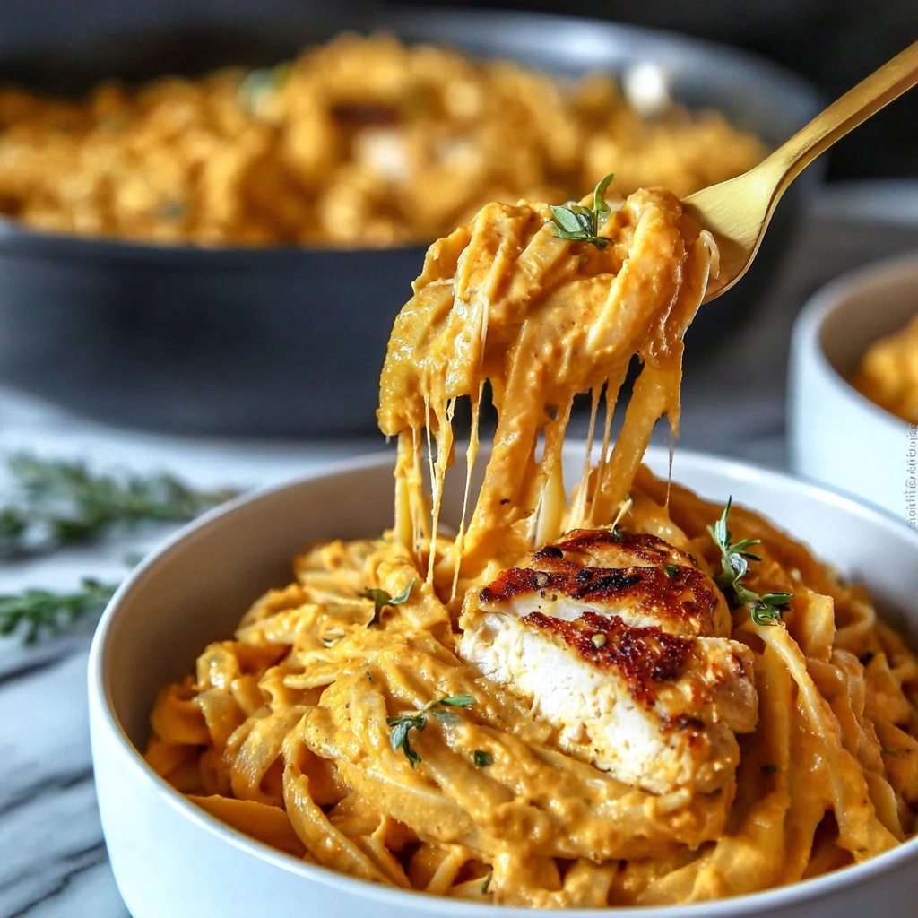 Cajun Chicken Alfredo Recipe - Recipe Image