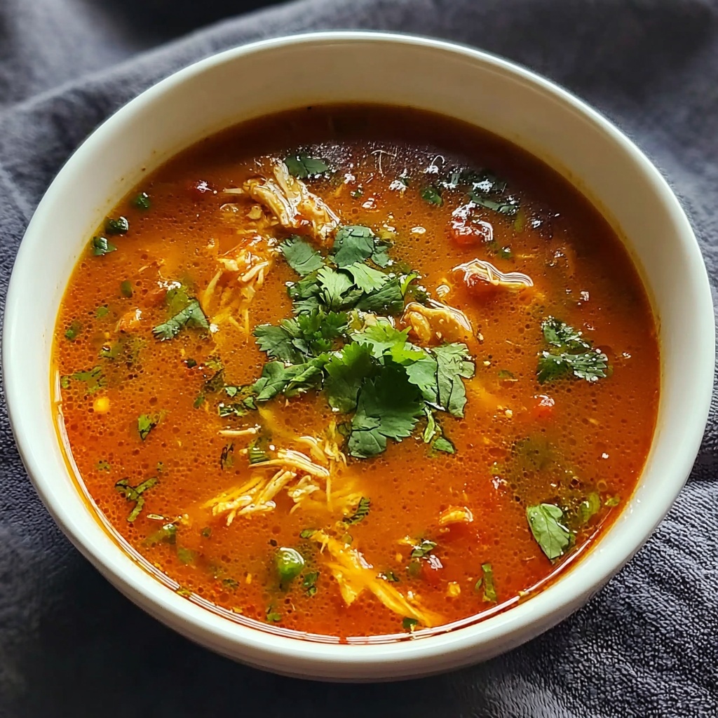 High-Protein Rotel Soup with Cottage Cheese & Chicken Recipe - Recipe Image