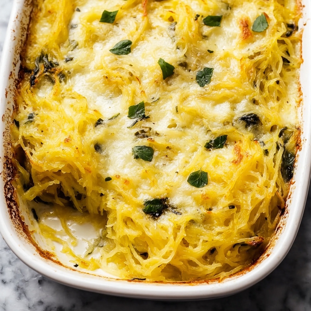 Baked Spaghetti Squash and Cheese Recipe - Recipe Image